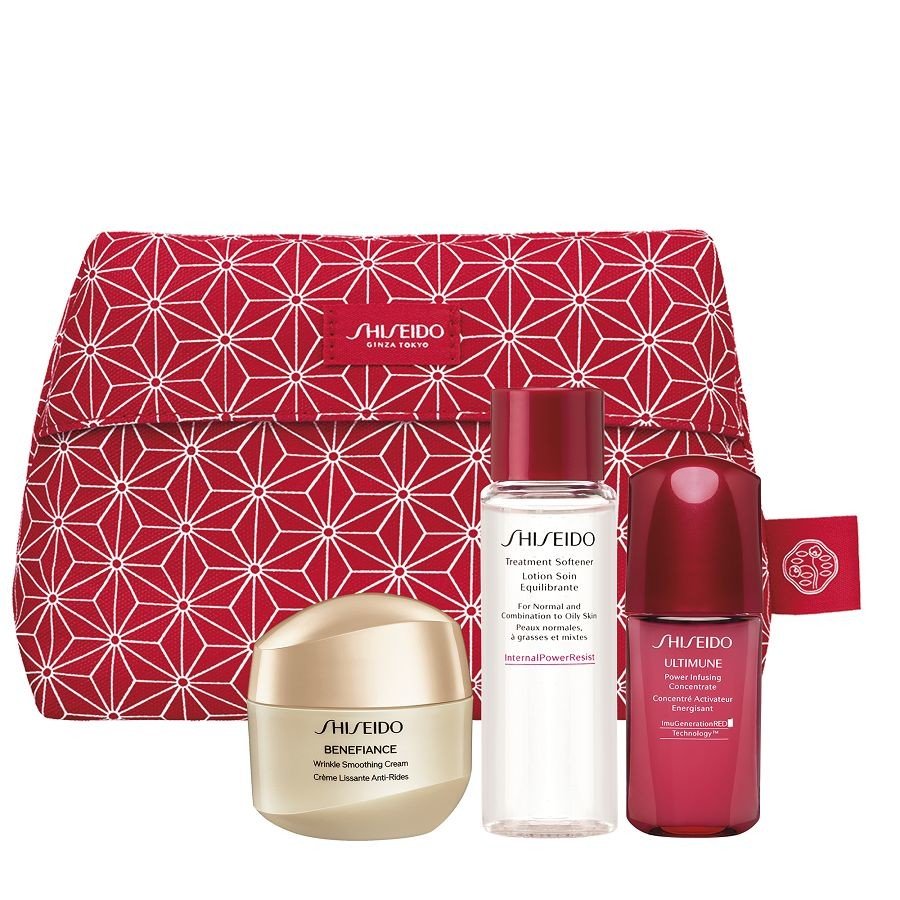 Shiseido Benefiance Anti-Wrinkle Kit Set Péče O pleť Obličeje 1 kus