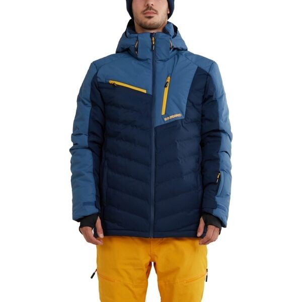FUNDANGO WILLOW PADDED JACKET Pánská lyžařská/snowboardová bunda, modrá, velikost L