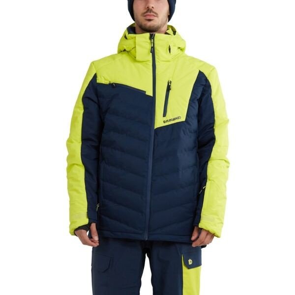 FUNDANGO WILLOW PADDED JACKET Pánská lyžařská/snowboardová bunda, tmavě modrá, velikost M