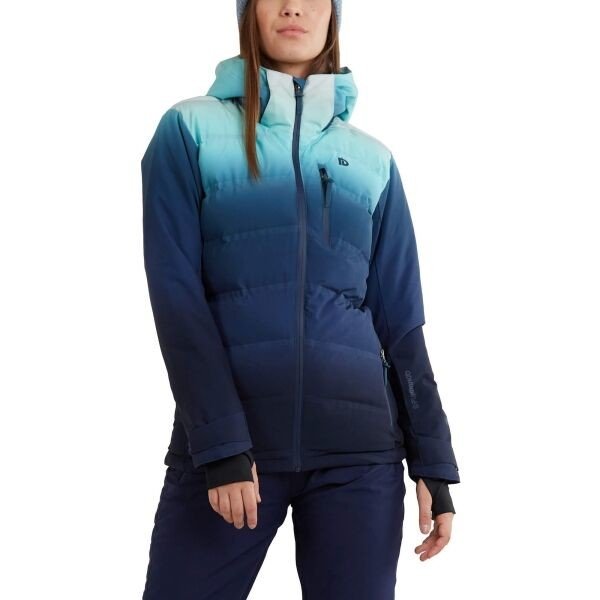 FUNDANGO PUMILA PADDED JACKET Dámská lyžařská/snowboardová bunda, modrá, velikost XL