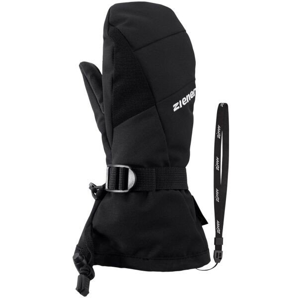 Ziener LANIC GTX + GORE PLUS WARM MITTEN JR Dětské lyžařské palčáky, černá, velikost 5