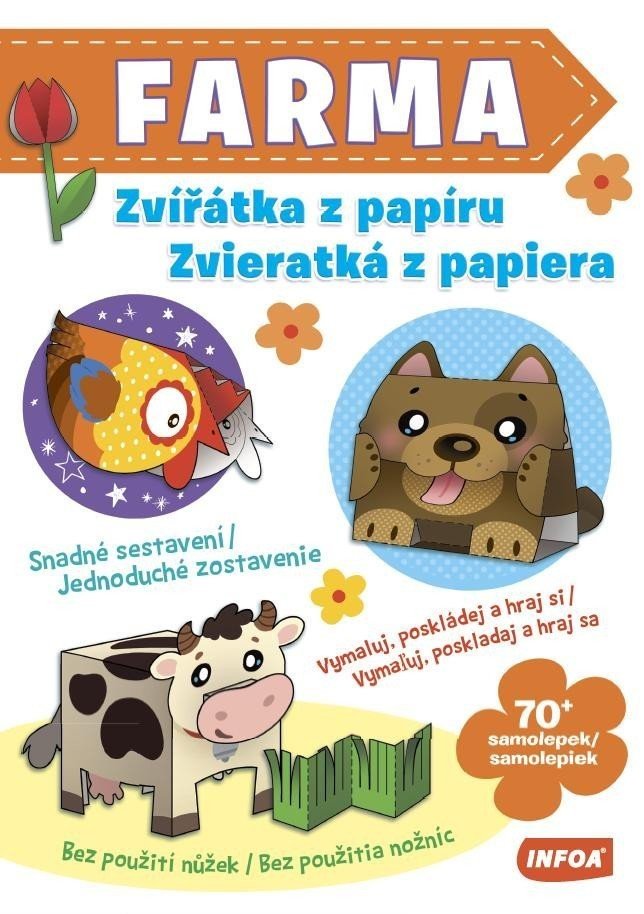 Farma - Zvířátka z papíru / Zvieratká z papiera