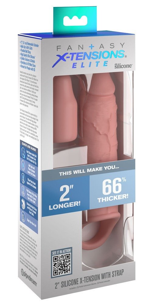 X-TENSION Elite 2 - penis sheath with scrotum (natural)