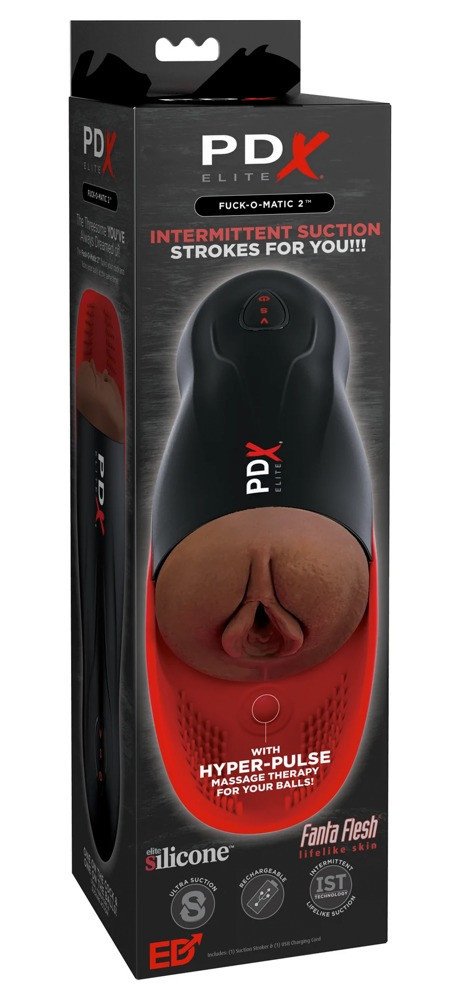 PDX Elite Fuck-O-Matic 2 - battery-powered, sucking artificial pussy masturbator
