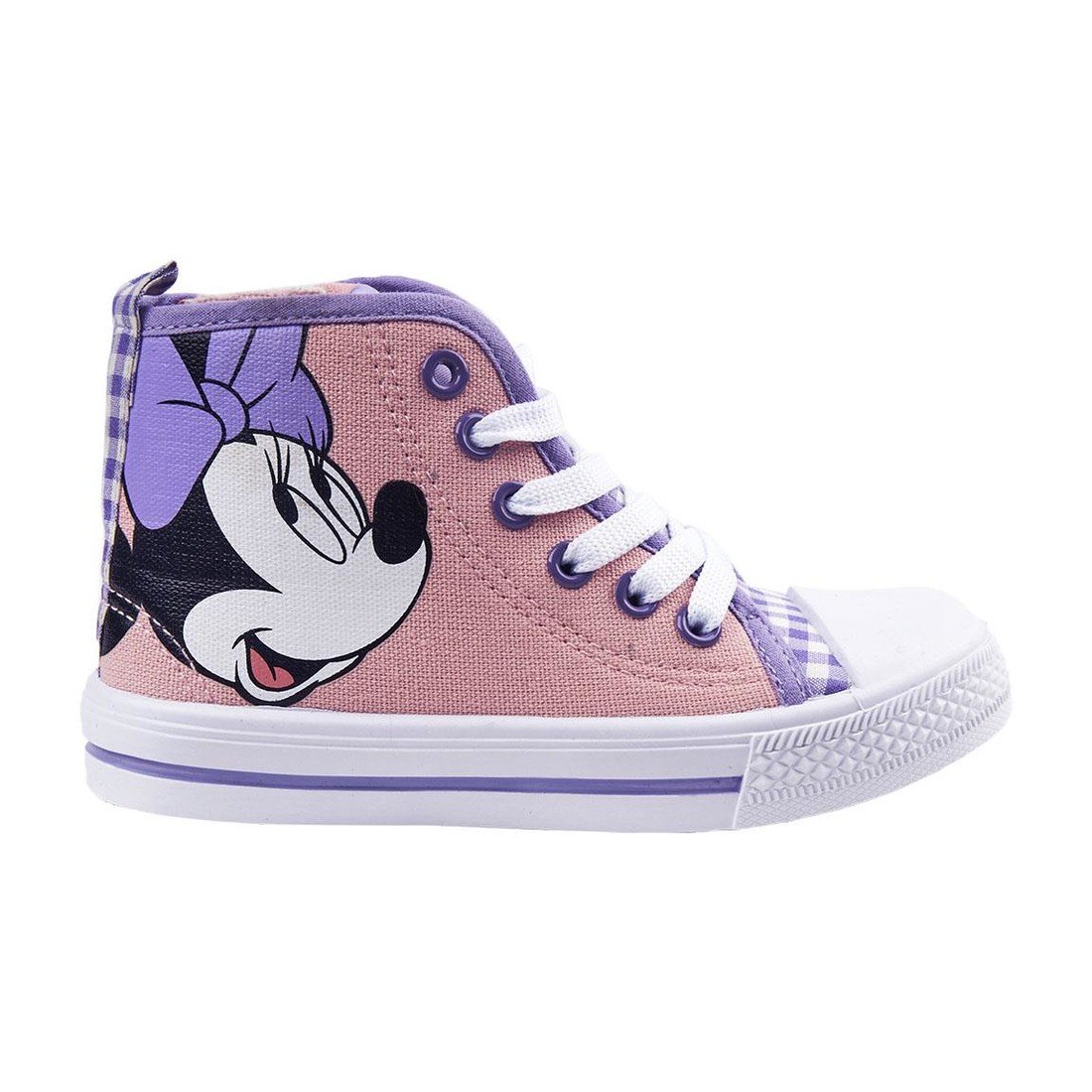 SNEAKERS PVC SOLE HIGH MINNIE