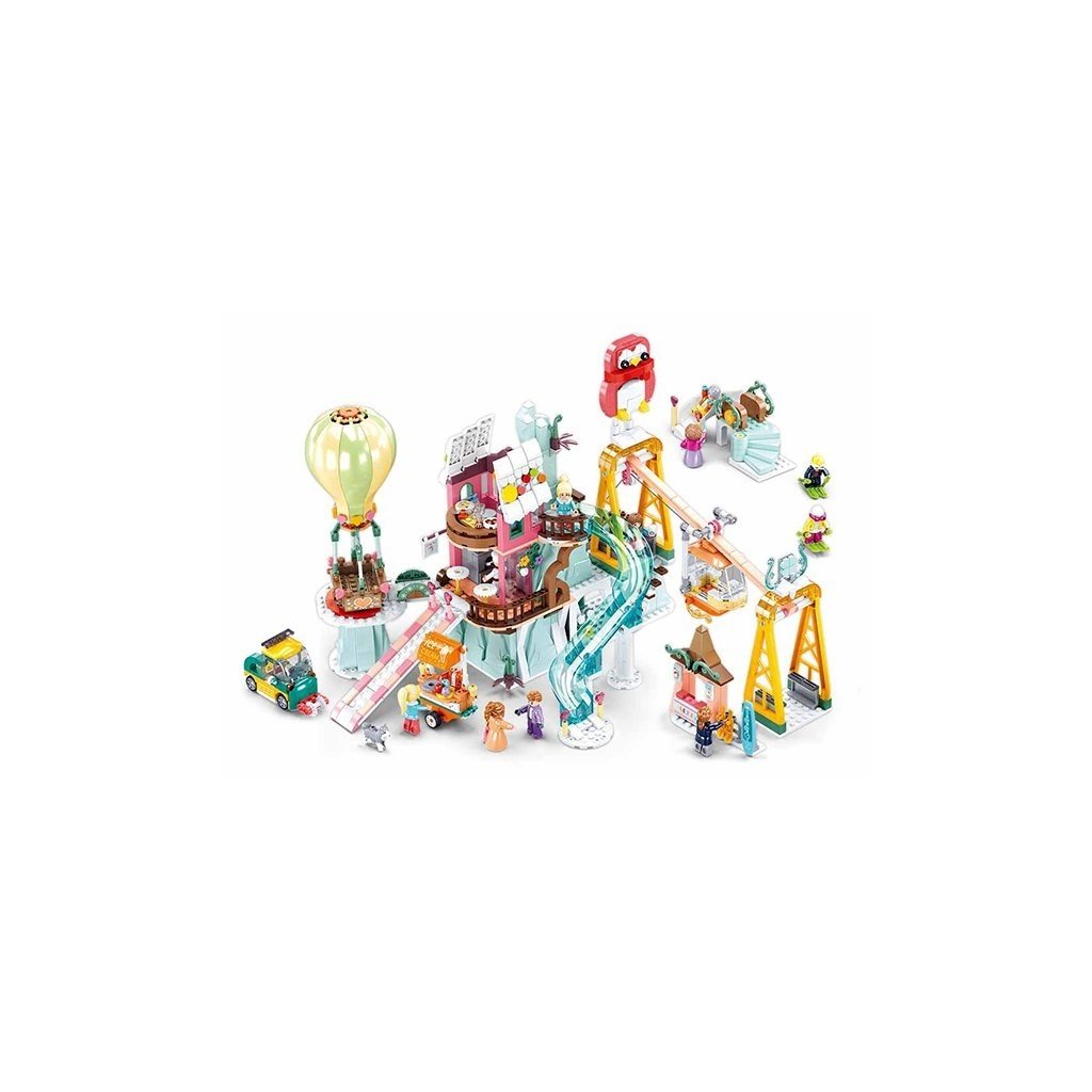 Stavebnice Sluban Girls Dream Zimní zábavné středisko M38-B0962