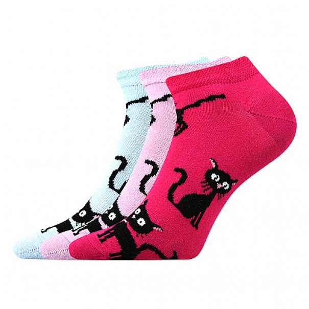Boma Piki 33 Dámské vzorované ponožky - 1-3 páry BM000000583000105052 mix A 35-38 (23-25)