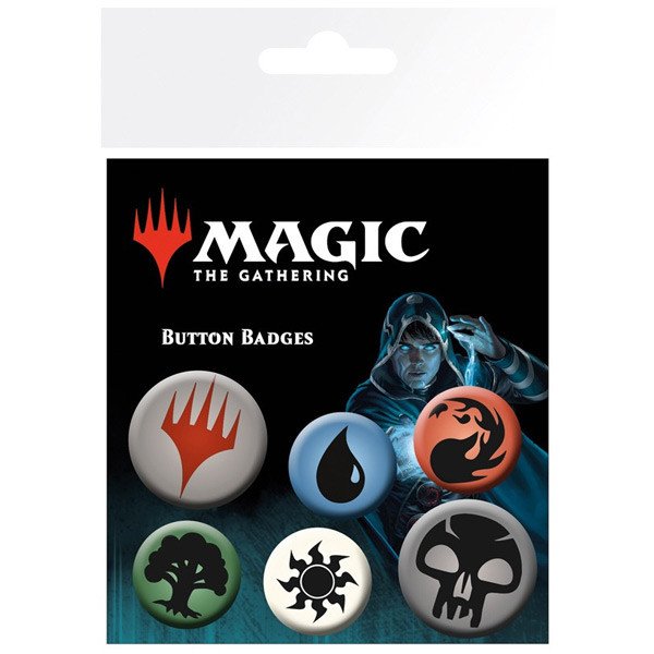 Balíček odznaků Mana Symbols (Magic the Gathering)