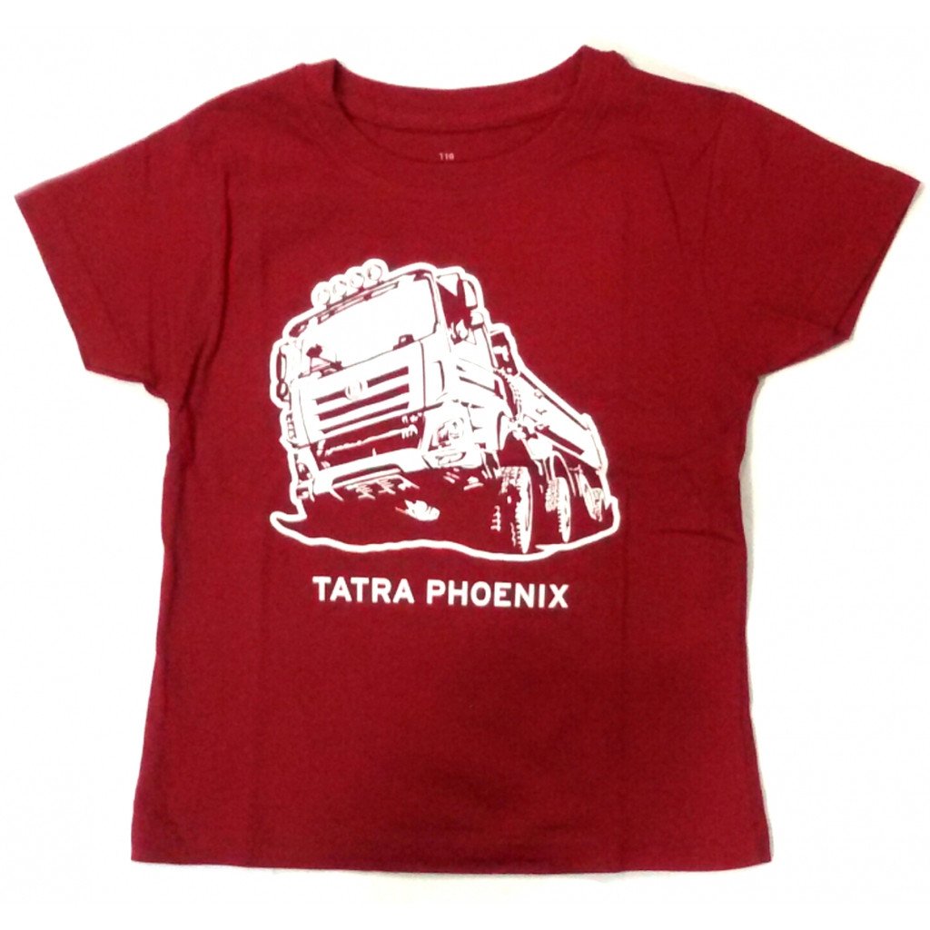 Triko dětské Tatra Phoenix - červené, 134