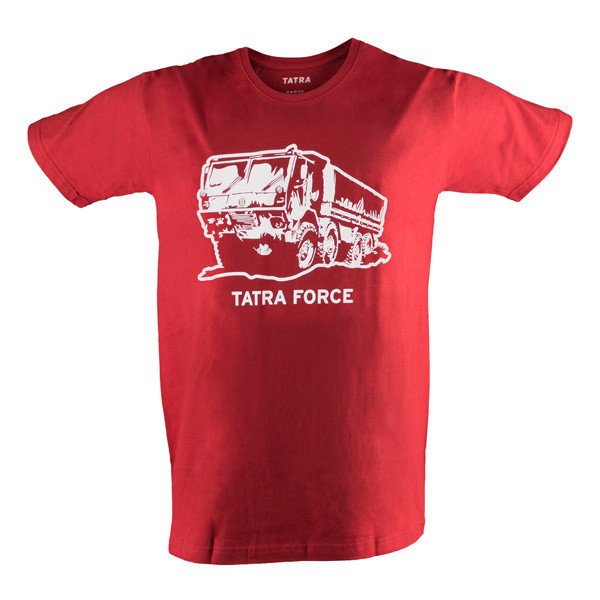 Triko Tatra Force - červené, XXL