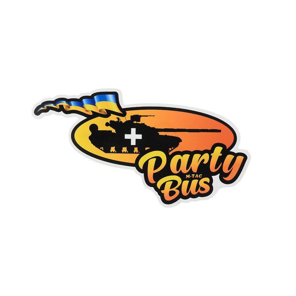 Samolepka M-Tac Party Bus 13,3x7 cm