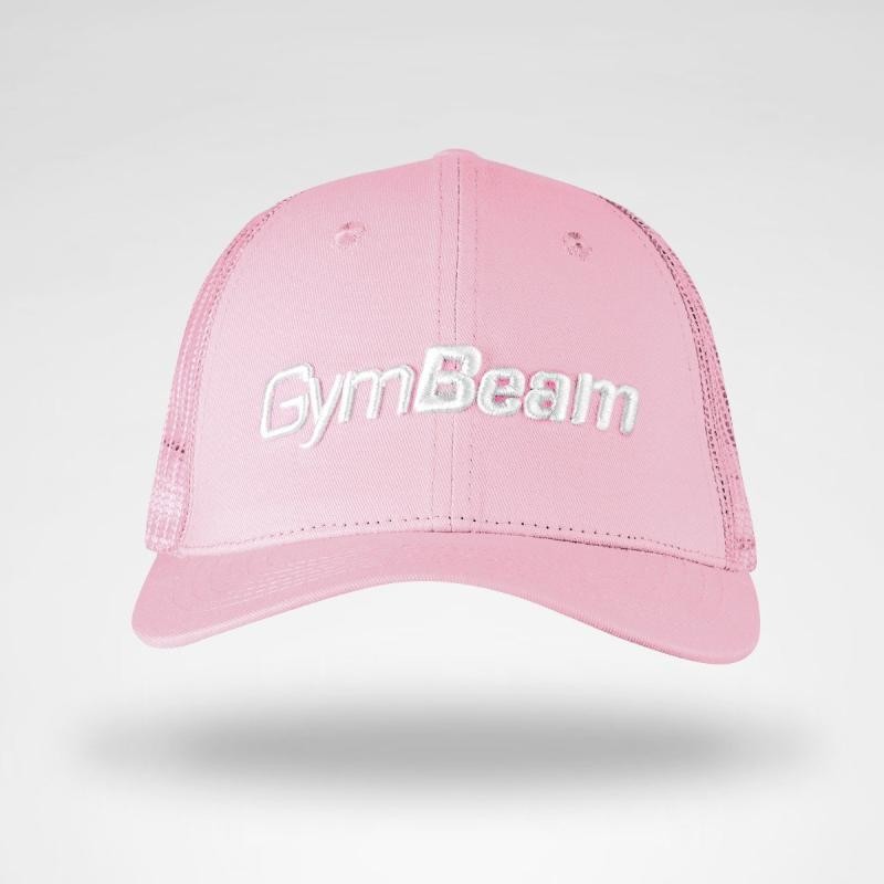 GymBeam Kšiltovka Mesh Panel Cap Baby Pink