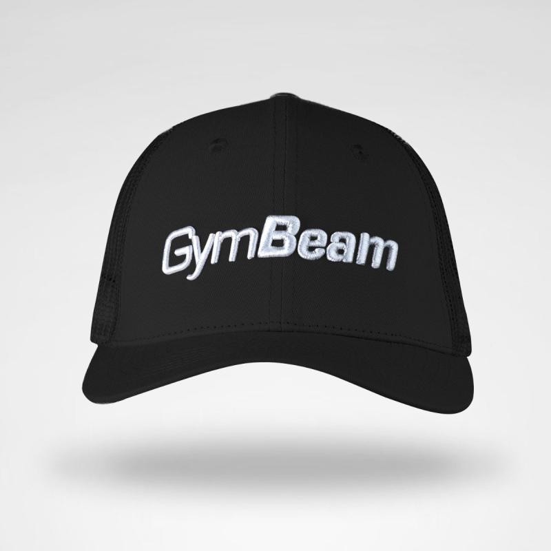 GymBeam Kšiltovka Mesh Panel Cap Black