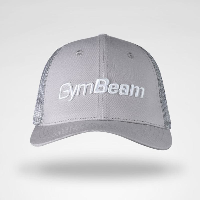 GymBeam Kšiltovka Mesh Panel Cap Grey