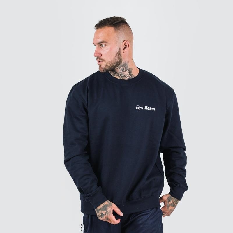 GymBeam Mikina PRO Jumper French Navy