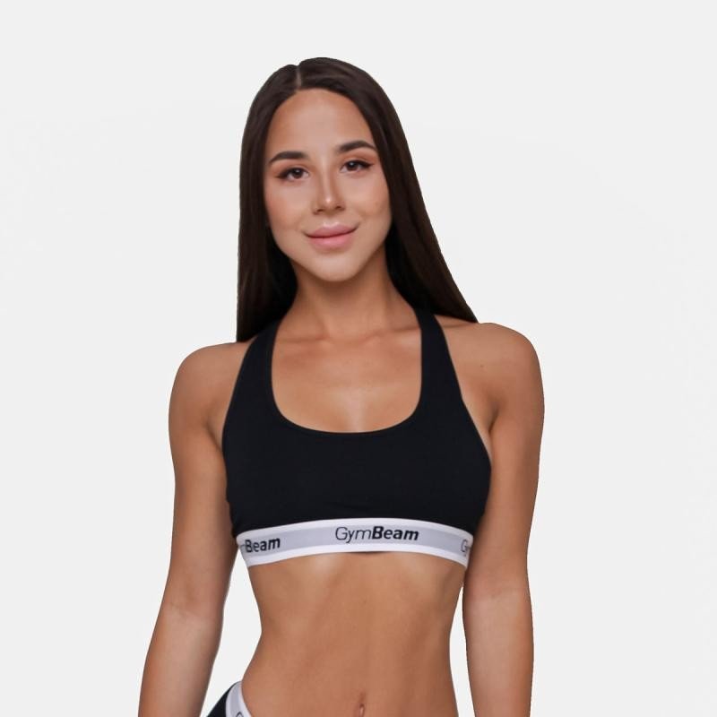 GymBeam Podprsenka Bralette Black