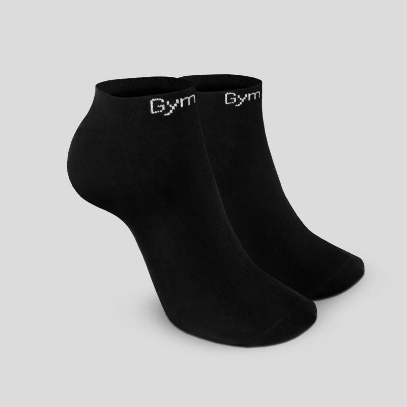 GymBeam Ponožky Ankle Socks 3Pack Black