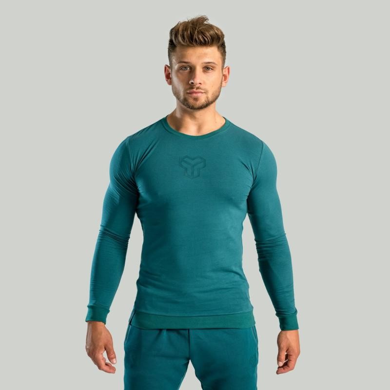 Tričko s dlouhým rukávem Essential Deep Teal - STRIX