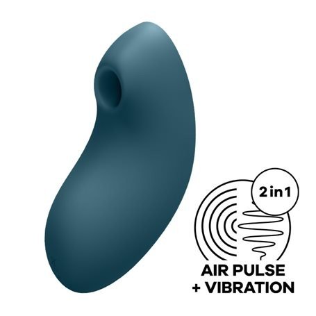 Stimulátor klitorisu Satisfyer Vulva Lover 2 modrý SATISFYER
