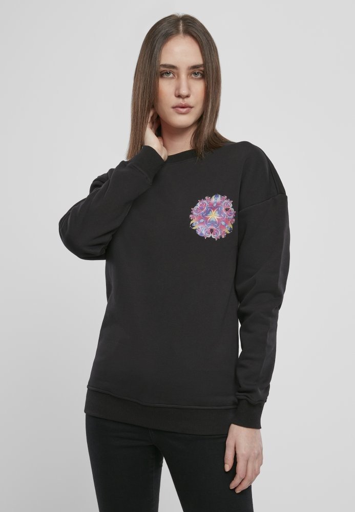 Ladies Psychadelic Mandala Crewneck S