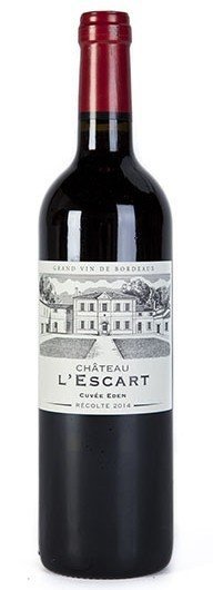 Chateau L'Escart Eden Bordeaux Supérieur Rouge BIO 2020 0,75l 14%