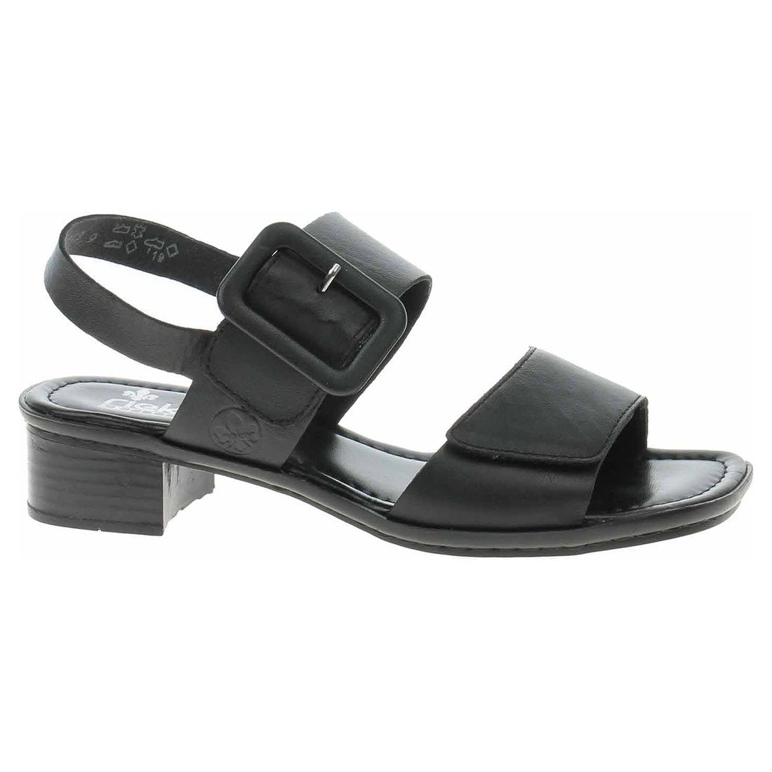 Ecco Dámské sandály Rieker 62663-01 schwarz 23801794