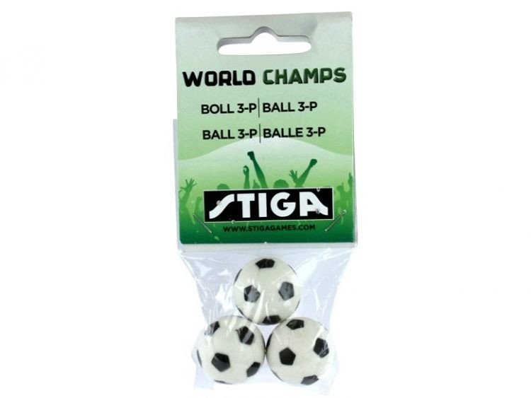 STIGA Sport Náhradní míčky k fotbalu World Champs (3 ks)