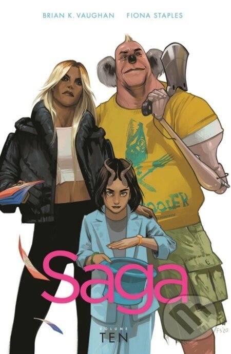 Saga 10 - Brian K Vaughan, Fiona Staples (ilustrátor)