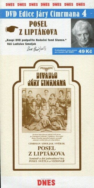 Divadlo Járy Cimrmana 4 - Posel z Liptákova (DVD) (papírový obal)