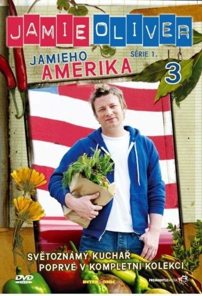 Jamie Oliver - Jamieho Amerika 3 (DVD) (papírový obal)