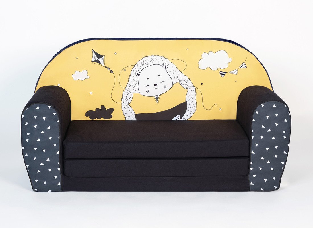 Ourbaby sofa honey hedgehog Pohovka Dvoumístná 34485