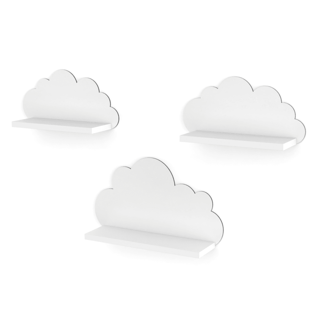 Ourbaby cloud shelf white 34493-0 bílá