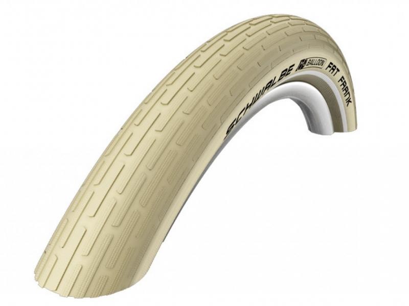 Plášť Schwalbe Fat Frank 28x2,00 (50-622) HS375 Active K-Guard - drát, krémová, reflex