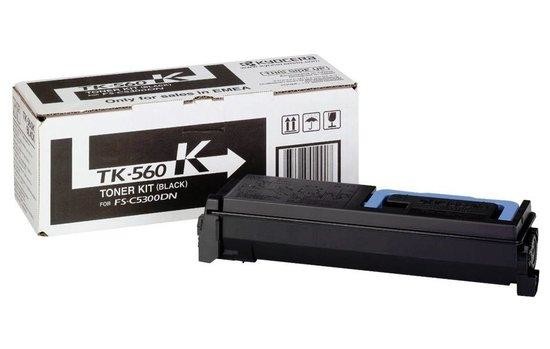 Kyocera toner TK-560K/ FS-C5300/ 5350DN/ 12 000 stran/ Černý, TK-560K