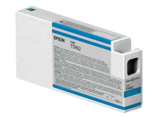 Epson T5962 - 350 ml - azurová - originální - inkoustová cartridge - pro Stylus Pro 7700, Pro 7890, Pro 7900, Pro 9700, Pro 9890, Pro 9900, Pro WT7900, C13T596200