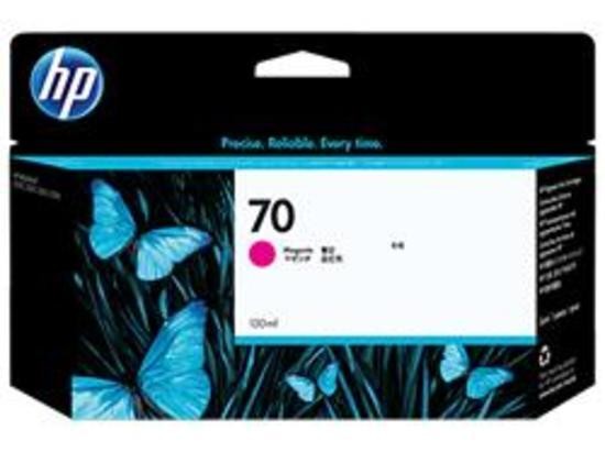 HP 70 Magenta DJ Ink Cart, 130 ml, C9453A, C9453A