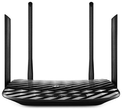 WiFi router TP-Link EC225-G5 AC1300 dual AP, 3x GLAN, 1x GWAN / 400Mbps 2,4/ 867Mbps 5GHz, TR-069, EC225-G5
