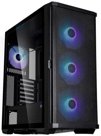 Zalman skříň Z10 Plus / ATX / 4x ARGB fan / 2xUSB 3.0 / USB-C / mesh panel / tvrzené sklo, Z10 PLUS