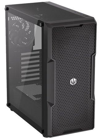 Endorfy skříň Regnum 400 Air / ATX / 4x120mm / 2xUSB / prosklená bočnice / černá, EY2A008