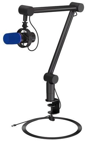 Endorfy mikrofon Solum Broadcast / streamovací / nastavitelné rameno / pop-up filtr / 3,5mm jack / USB-C, EY1B008