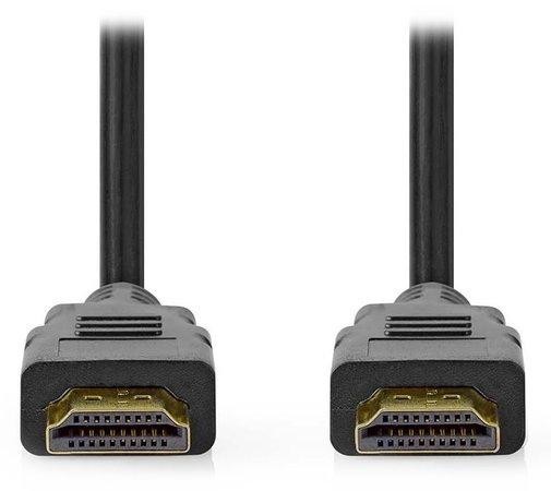 NEDIS Ultra High Speed HDMI kabel/ konektor HDMI - konektor HDMI/ 8K@60Hz/ eARC/ pozlacené/ PVC/ černý/ 5m, CVGP35000BK50