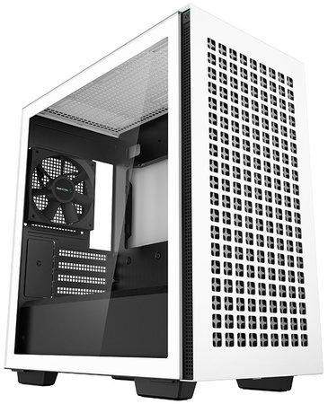 DEEPCOOL skříň CH370 / MidT / MiniITX / 120mm fan / 2xUSB 3.0 / bílá, R-CH370-WHNAM1-G-1