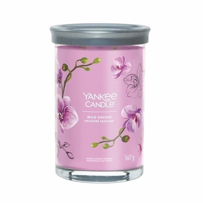 Svíčka YANKEE CANDLE Signature Tumbler 567g Wild Orchid