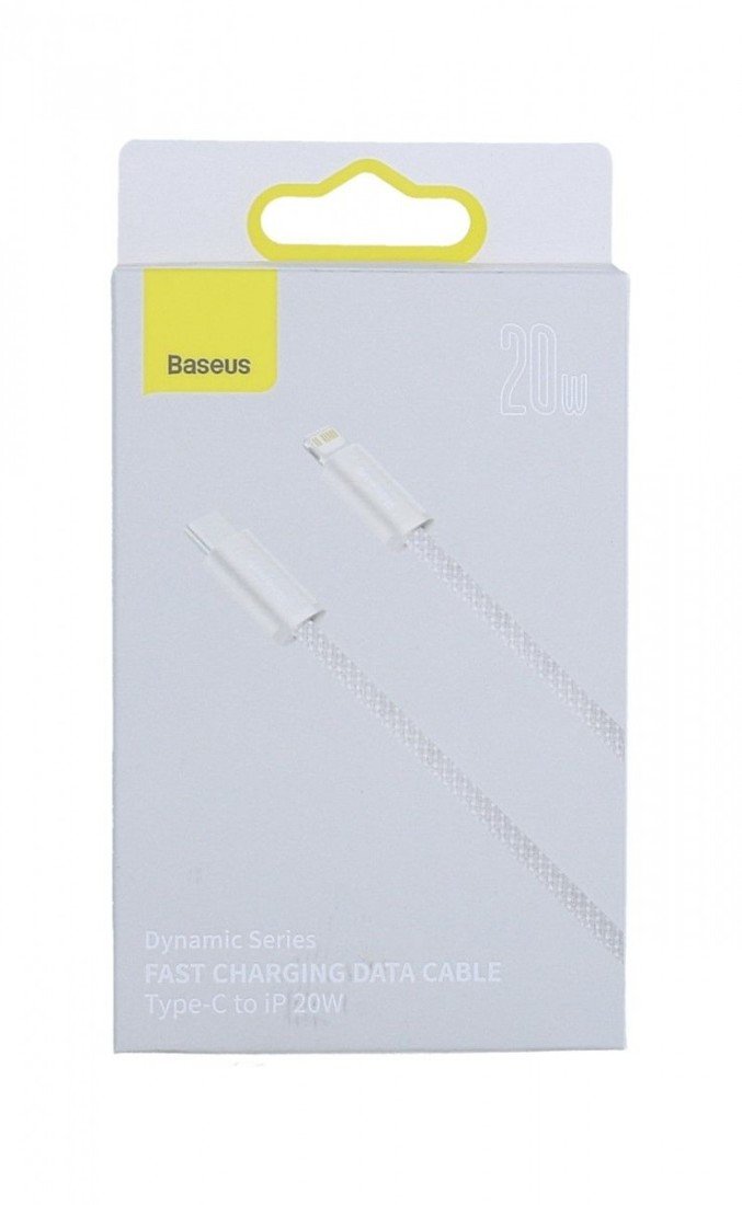 Datový kabel Baseus Dynamic Series Lightning bílo-šedý