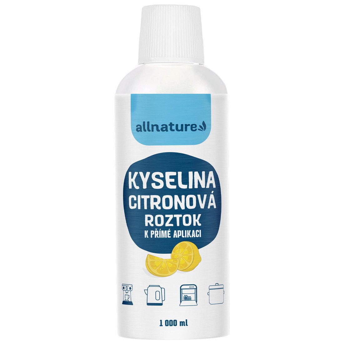 Allnature Kyselina citronová roztok 1000 ml