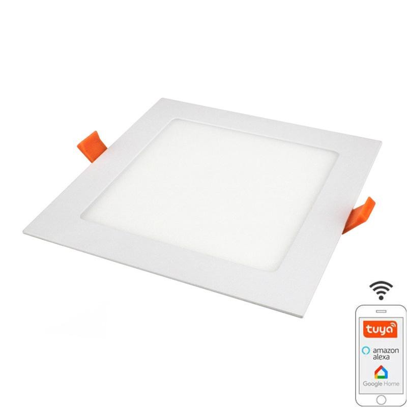 NEDES LED panel SMART čtverec vestavný 6W 120x120mm 3000-6500K LPL231W