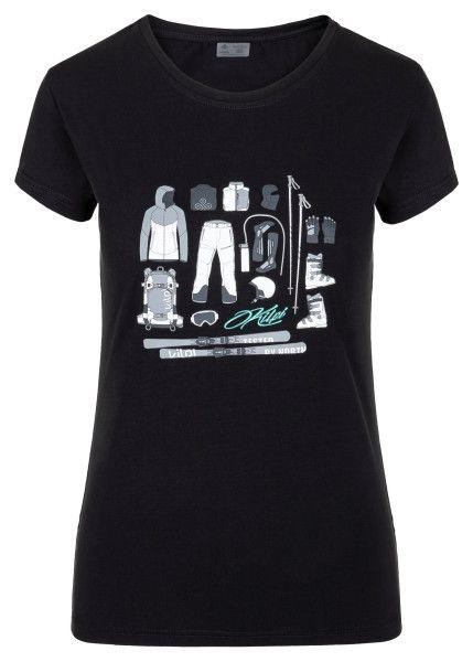 Kilpi TORNES-W Dámské funkční triko SL0303KI Černá 34