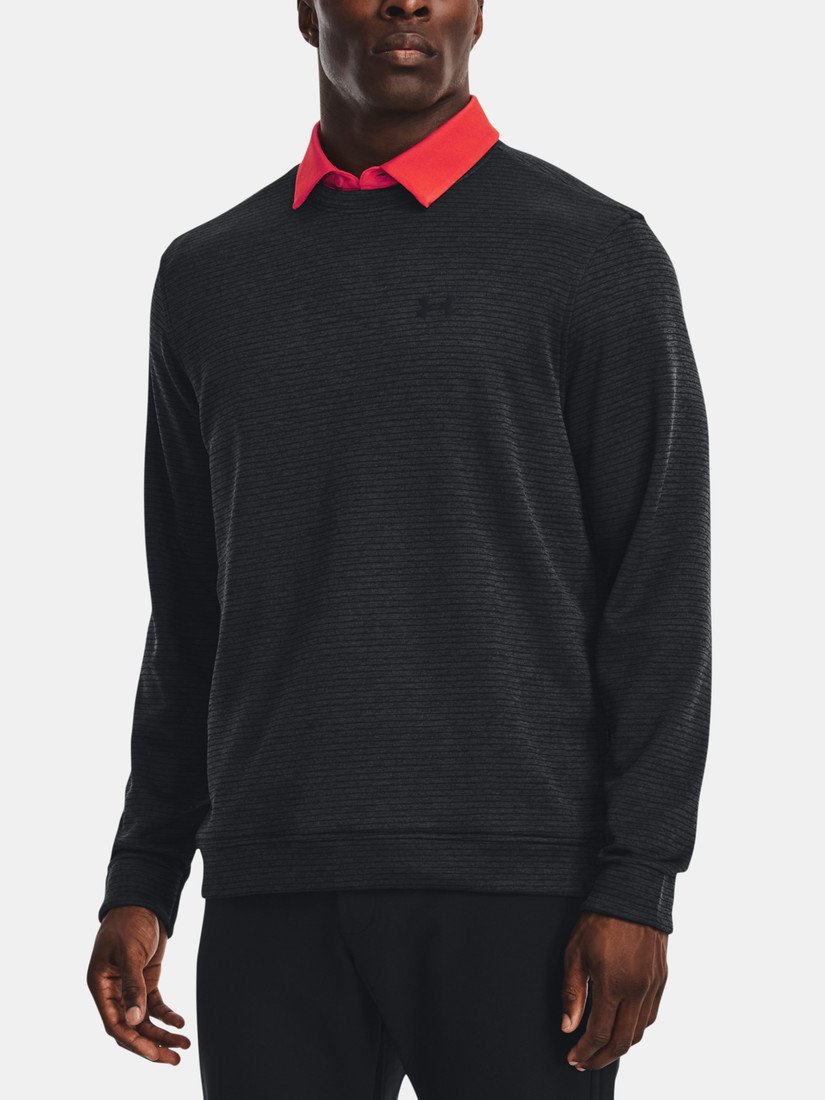 Under Armour Mikina UA Storm SweaterFleece Crew-BLK - Pánské