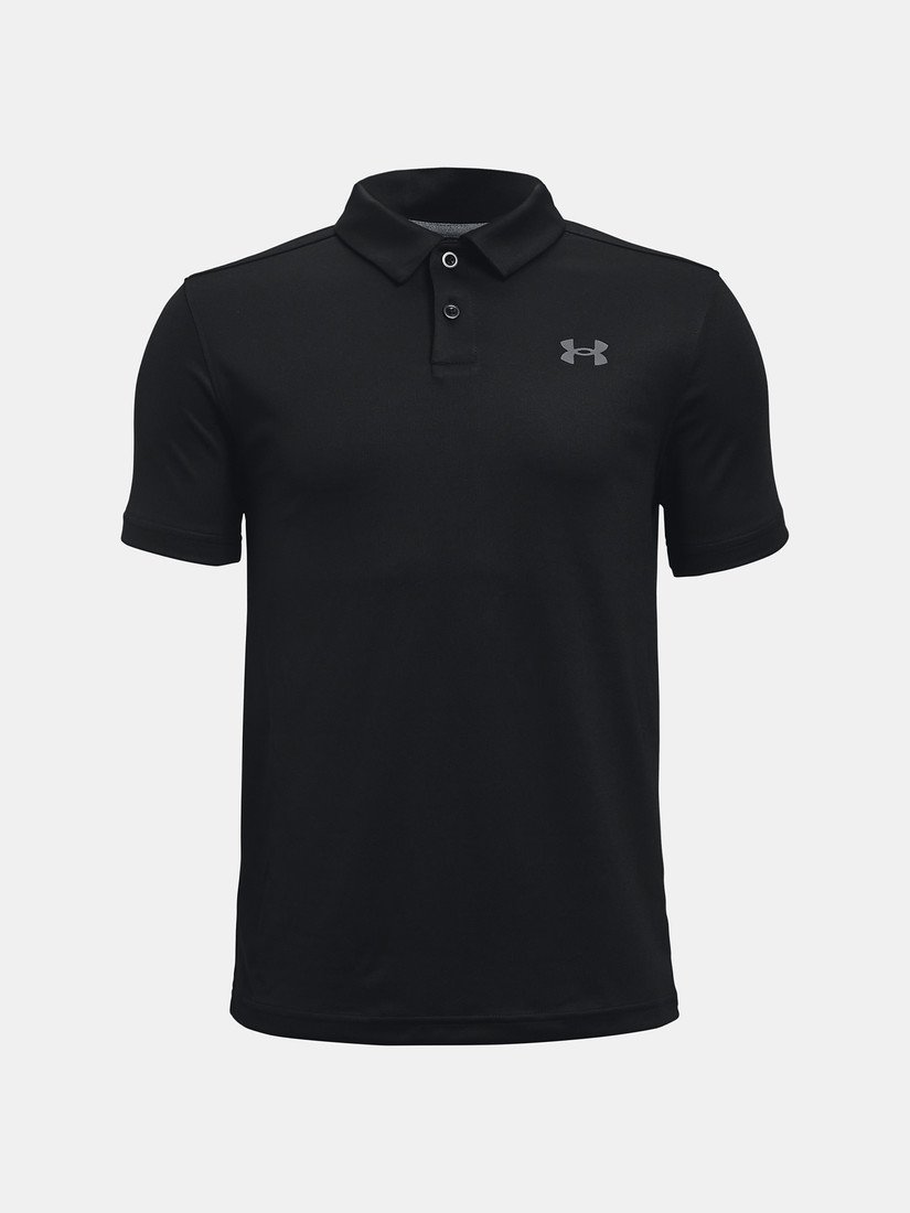 Under Armour Tričko UA Performance Polo-BLK - Kluci