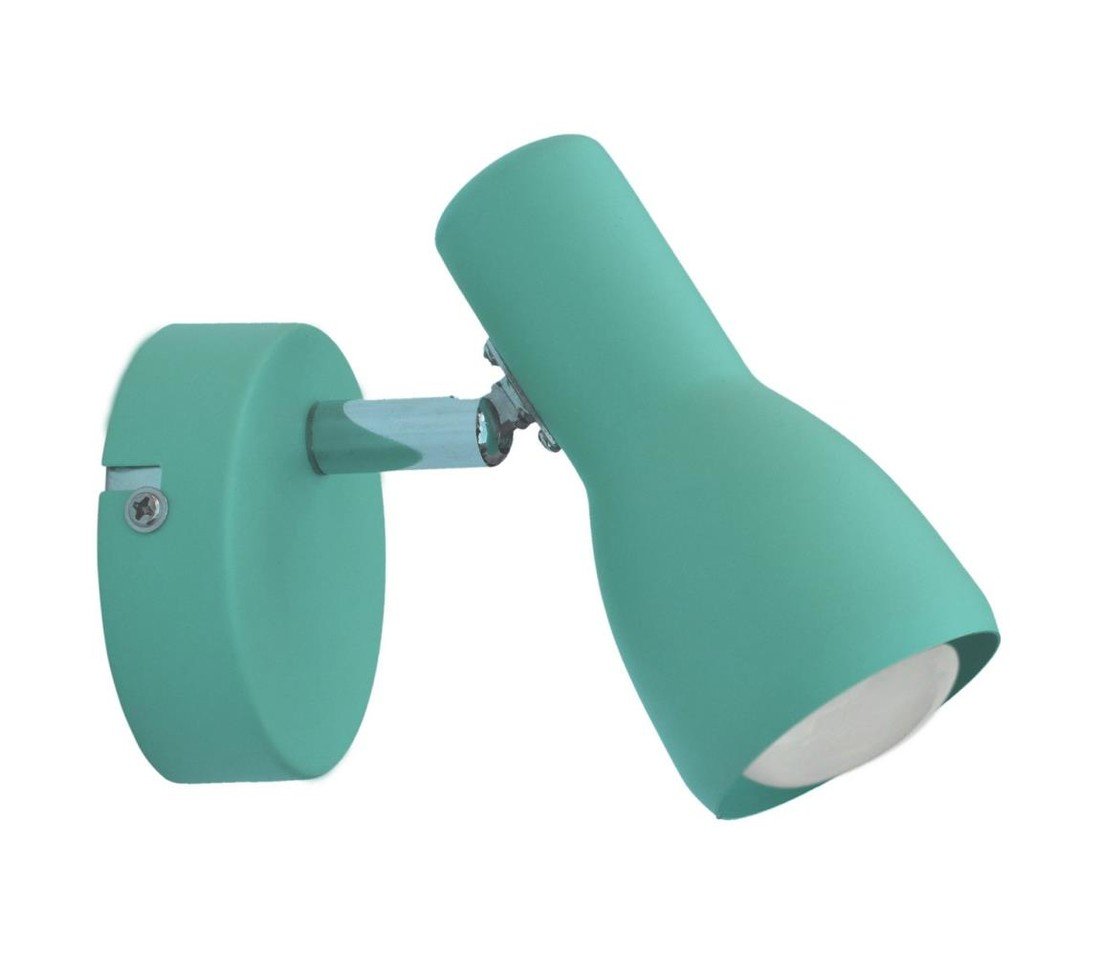 Nástěnná lampička PICARDO 1xE14/40W/230V tyrkysová